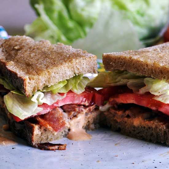 BLT Sandwiches with Special Sauce