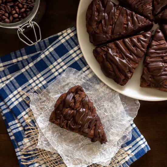 Double Chocolate Scones