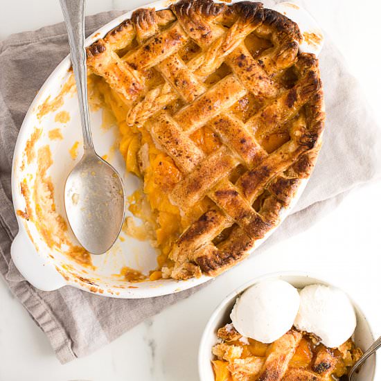 Southern Peach Cobbler