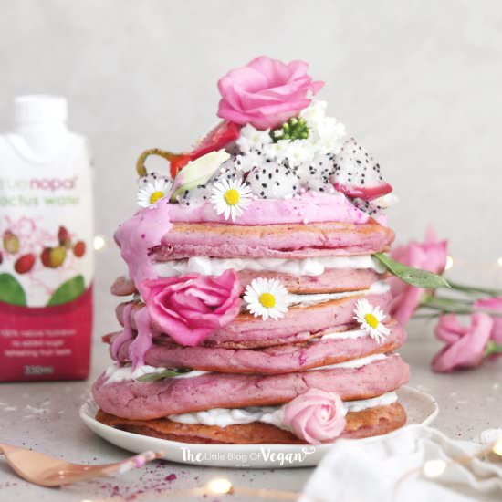 Pitaya pancakes