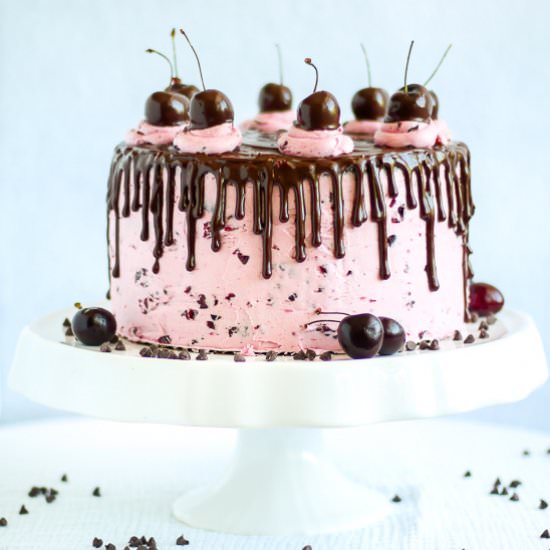 Chocolate Covered Cherry Cake