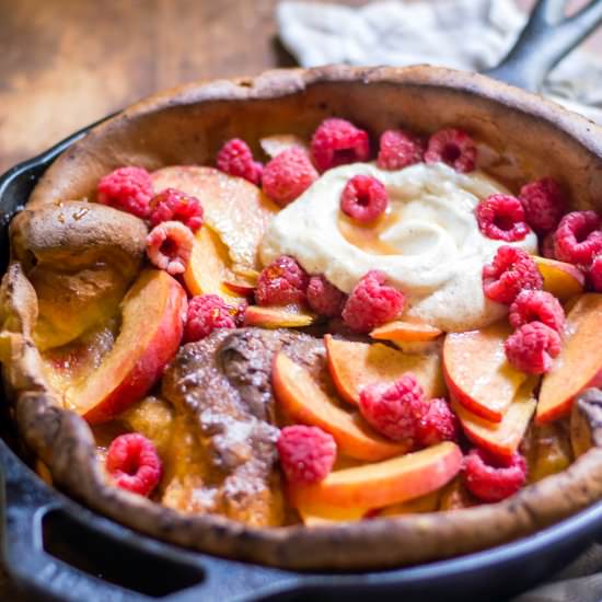 Cinnamon Sugar Dutch Baby