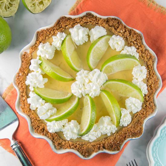 Tequila Lime Margarita Pie