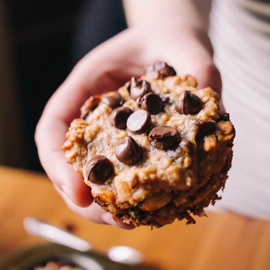 Banana Nut & Oat Breakfast Muffin