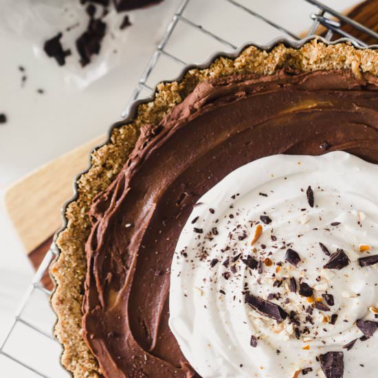 peanut butter chocolate pie