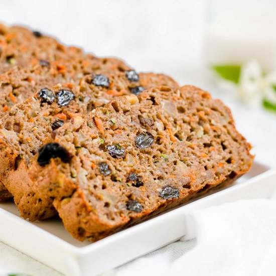 Morning Glory Zucchini Bread