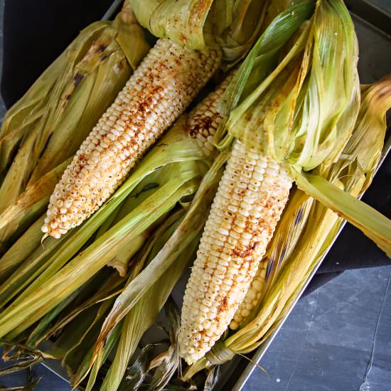 Smoked Fiesta Corn on the Cob