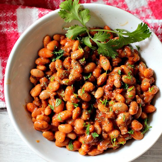 Instant Pot Pinto Beans and Chorizo