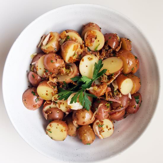 Summery Baby Red Potato Salad