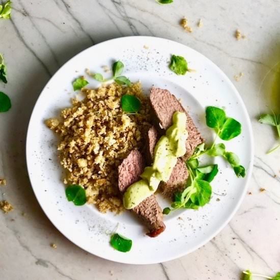 Spiced Cauliflower Rice & Beef
