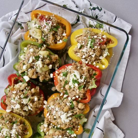 Mediterranean Stuffed Peppers