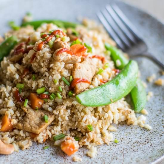Low Carb Pork Fried Rice