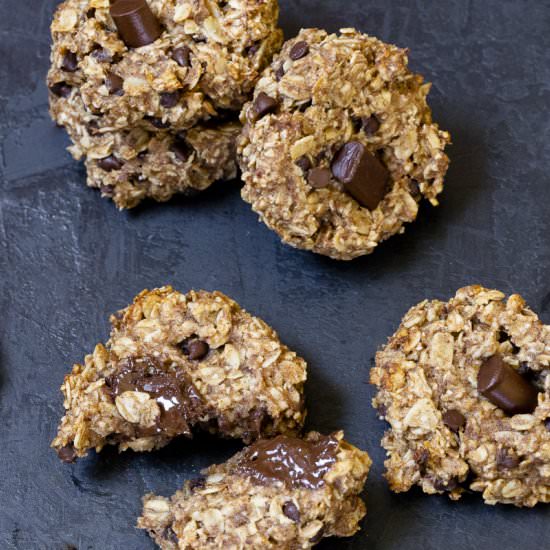 BANANA CHOC CHIP BREAKFAST COOKIES