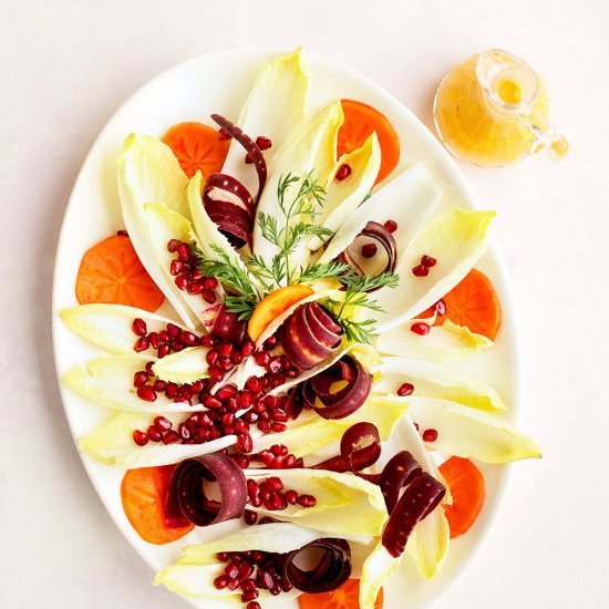 Endive Pomegranate Salad