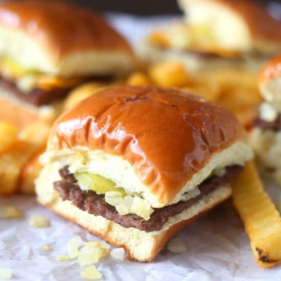 Copycat White Castle Burgers