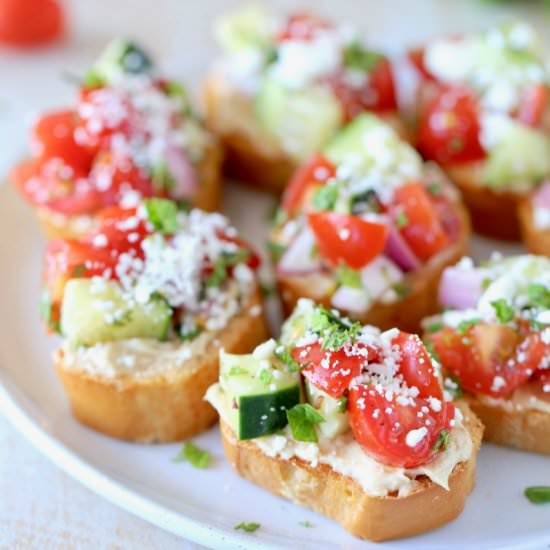 Greek Bruschetta