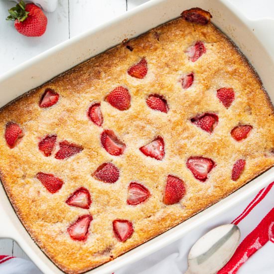 Easy Strawberry Buckle