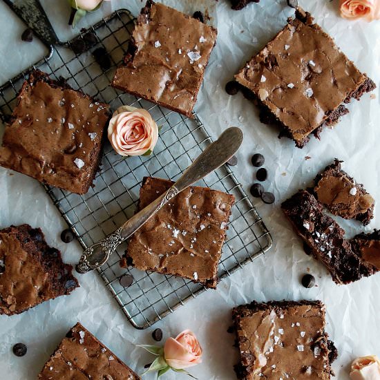 Double Chocolate Fudge Brownies