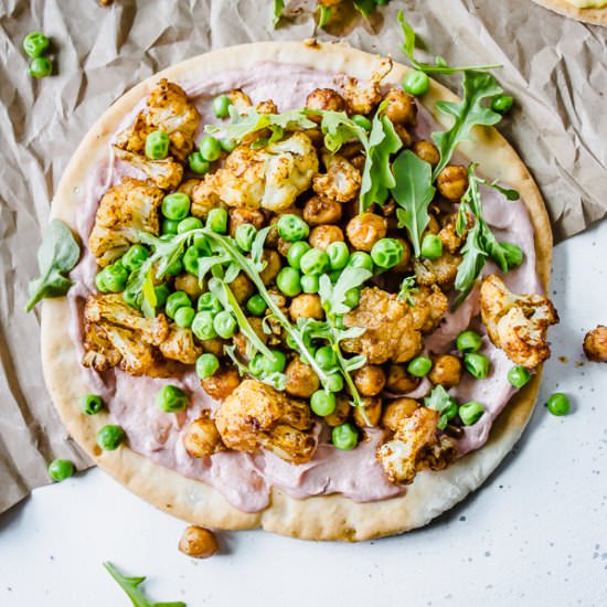 Tandoori Cauliflower Flatbreads