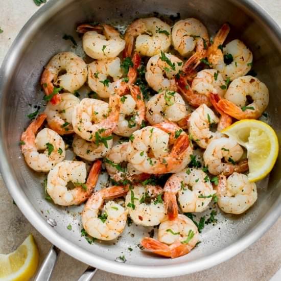 Easy Garlic Butter Shrimp
