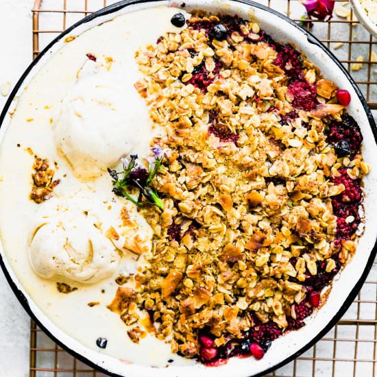 COCONUT SUMMER BERRY CRISP