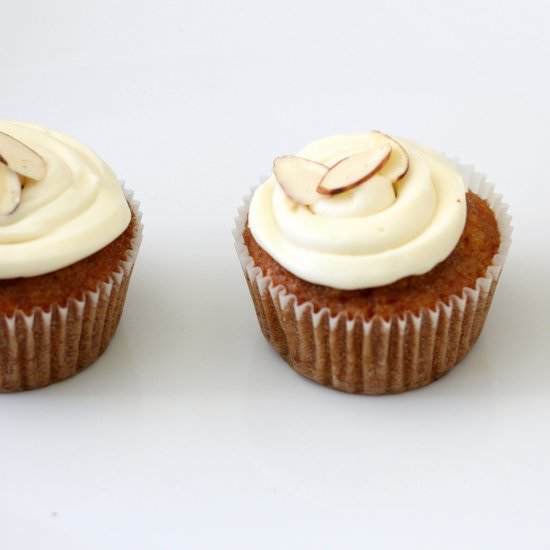 Masala Chai Carrot Cupcakes