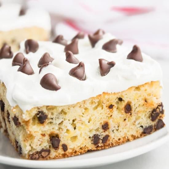 Banana Chocolate Chip Cake