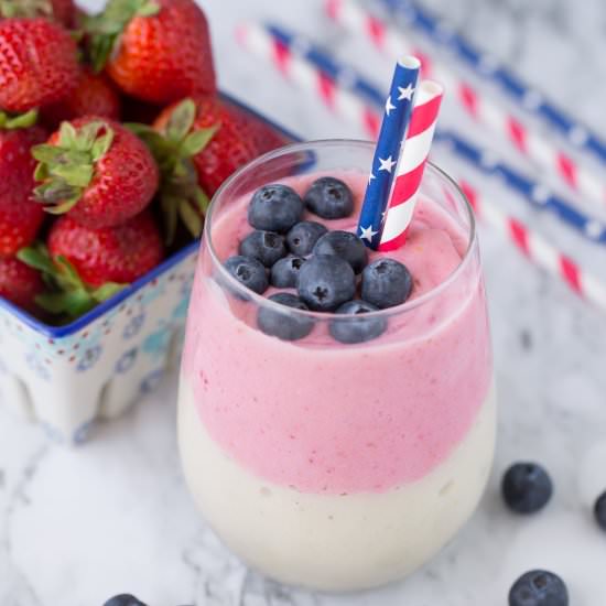 4th of July Patriotic Smoothie