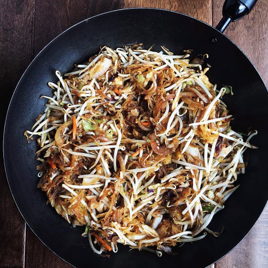 Spaghetti Squash Chow Mein