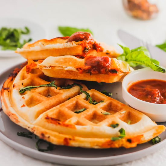 Pizza Waffles
