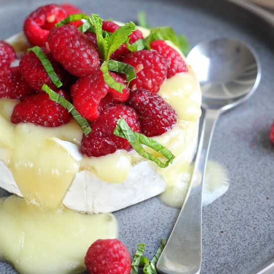 Baked Camembert with Rosé Berries