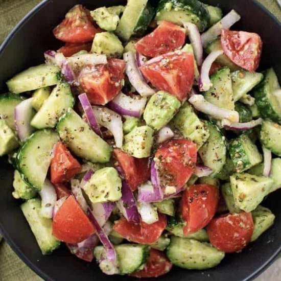 Avocado Tomato Salad