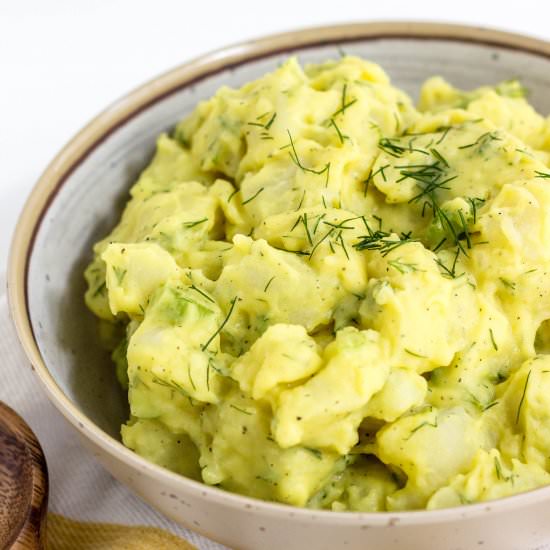vegan southern potato salad