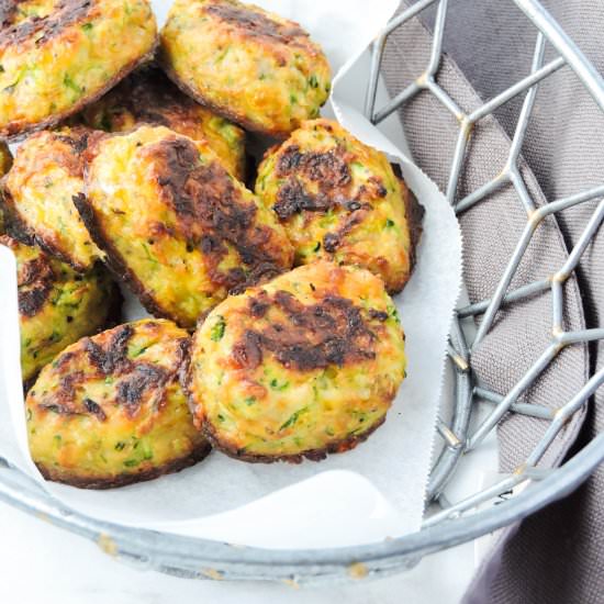 Low Carb Healthy Zucchini Tots