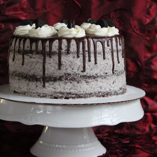 Oreo Cookies and Cream Cake