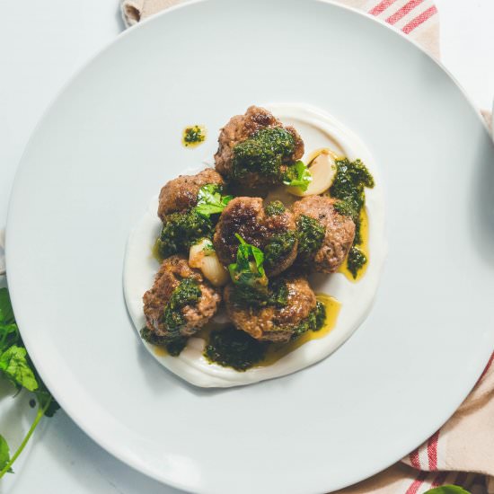 Spicy Lamb Meatballs