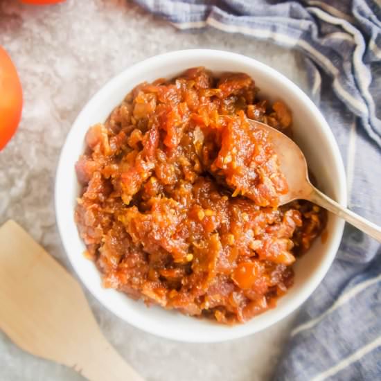 Paleo Tomato Bacon Jam