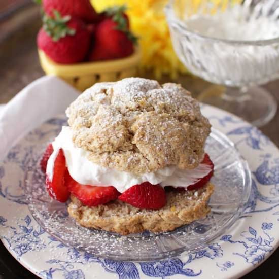 Strawberry Shortcake For One