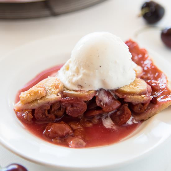 Gluten Free Vegan Cherry Pie