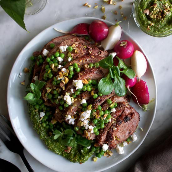 Slow Roasted Leg of Lamb