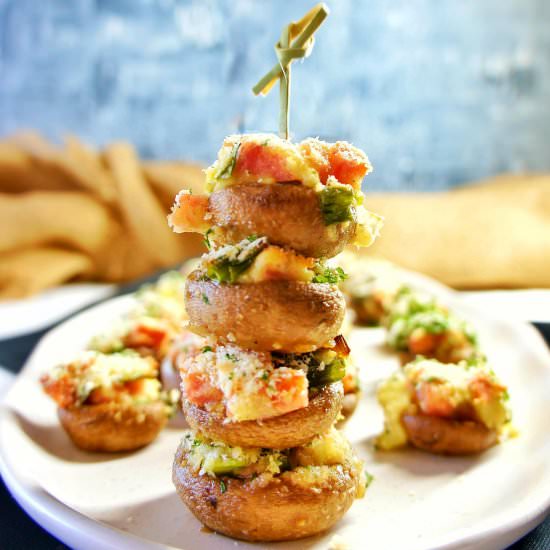 Baked Stuffed Mushrooms