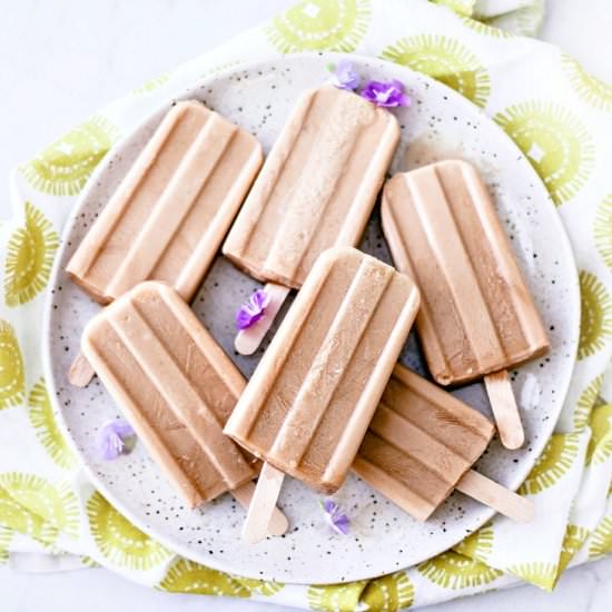 coconut thai iced tea ice pops