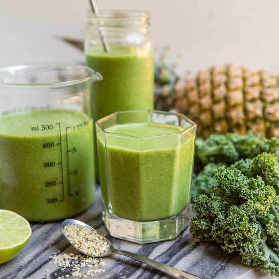 Pineapple Mint Smoothie