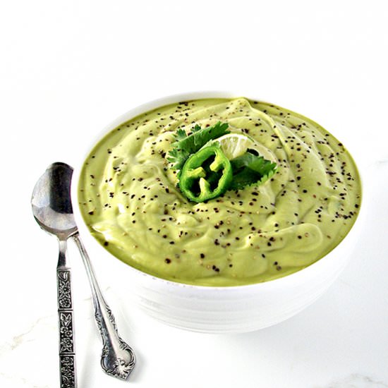 Paleo Avocado Soup