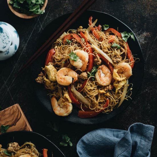 Easy Singapore Noodles