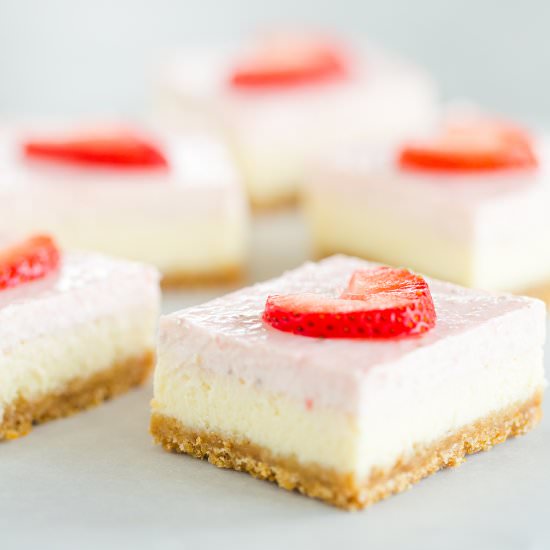 Strawberry Cheesecake Bars