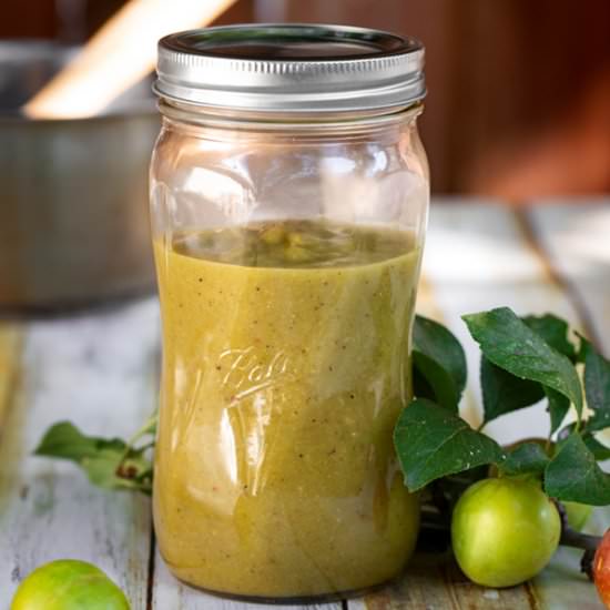 Green Tkemali (Sour Plum Sauce)
