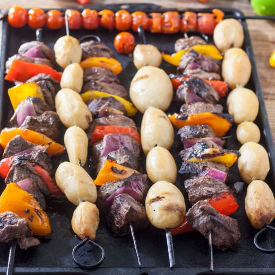 VENISON STEAK KABOBS