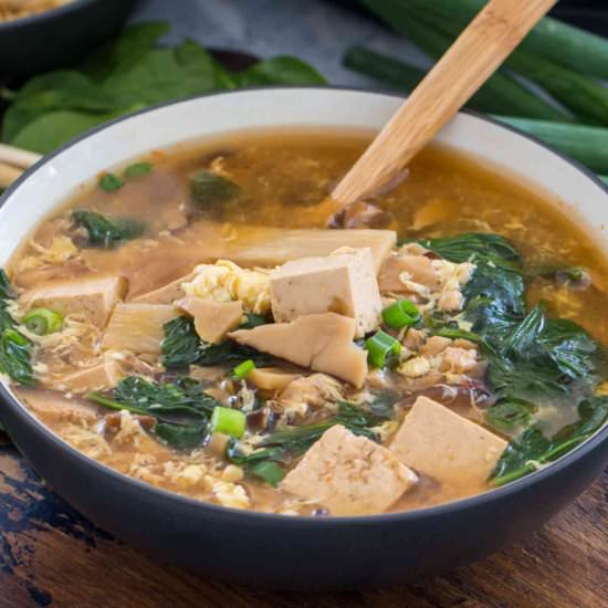 Instant Pot Hot and Sour Soup