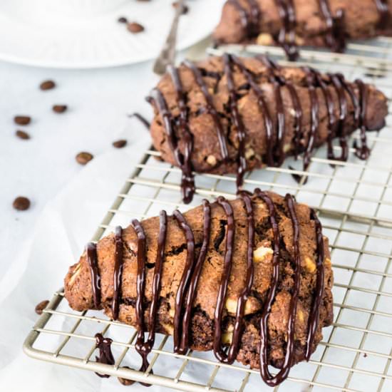 Espresso Chocolate Scones
